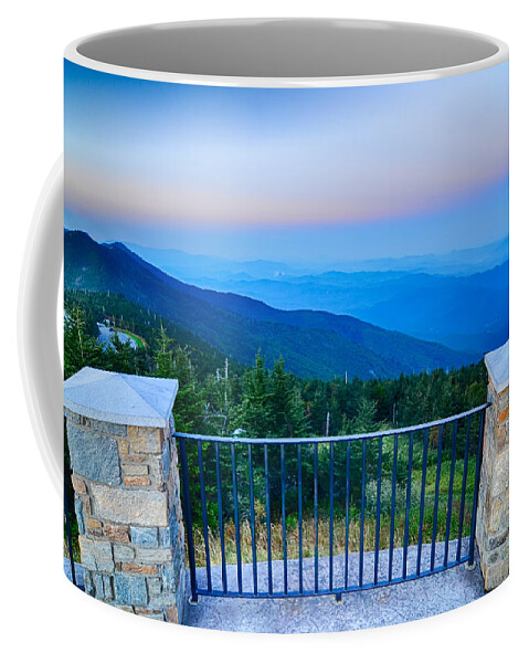 State Coffee Mug featuring the photograph Top Of Mount Mitchell Before Sunset #5 by Alex Grichenko