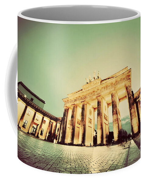 Brandenburg Coffee Mug featuring the photograph Brandenburg Gate Berlin Germany #6 by Michal Bednarek