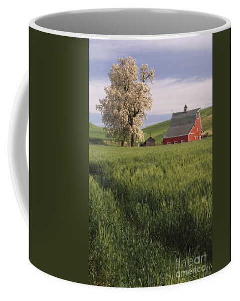 Red Barn Coffee Mug featuring the photograph Red Barn #7 by John Shaw