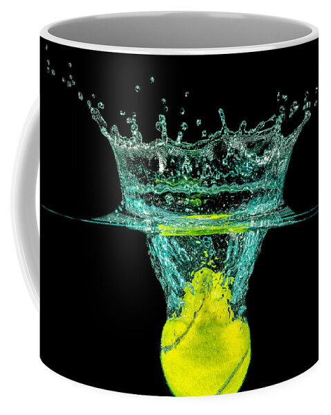 Activity Coffee Mug featuring the photograph Tennis Ball by Peter Lakomy
