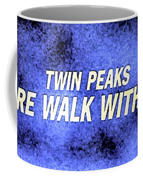 Laura Palmer Coffee Mug featuring the painting Fire Walk With Me #7 by Luis Ludzska