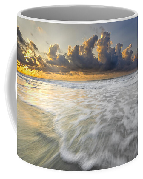 Atlantic Ocean Coffee Mug featuring the photograph Sunrise on Hilton Head Island by Peter Lakomy