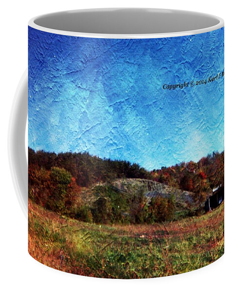 Travel Coffee Mug featuring the photograph Travel as a painting #7 by Karl Rose