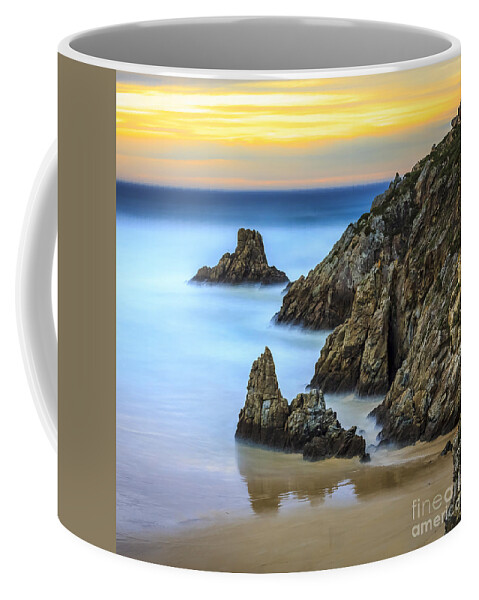 Campelo Coffee Mug featuring the photograph Campelo Beach Galicia Spain by Pablo Avanzini