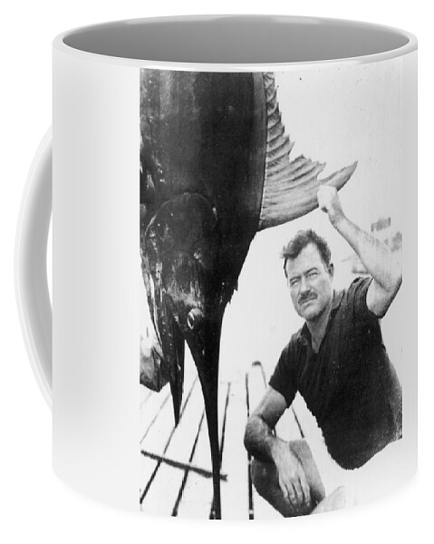 1929 Coffee Mug featuring the photograph Ernest Hemingway #9 by Granger