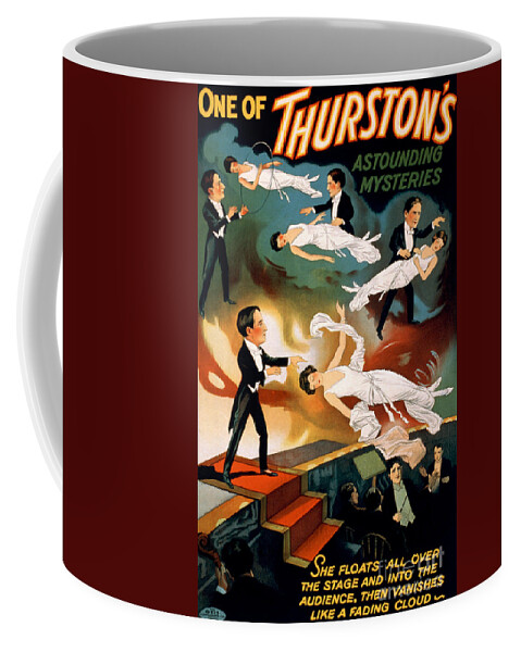 Entertainment Coffee Mug featuring the photograph Howard Thurston, American Magician by Photo Researchers