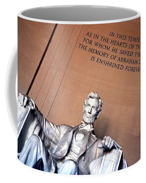Washington Coffee Mug featuring the photograph Lincoln Memorial #8 by Kenny Glover