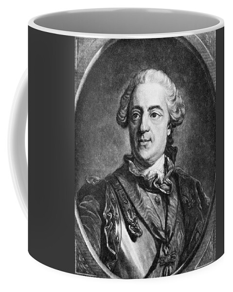 18th Century Coffee Mug featuring the painting Louis Xv (1710-1774) #8 by Granger