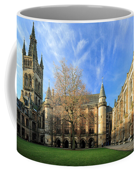 Glasgow Coffee Mug featuring the photograph University of Glasgow by Grant Glendinning