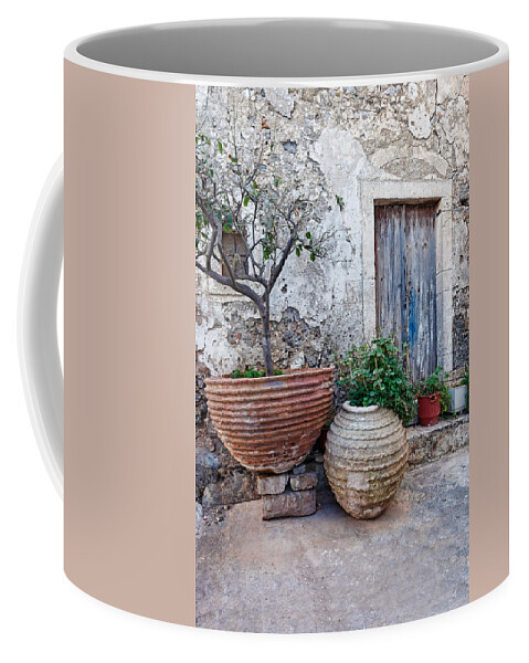 Alley Coffee Mug featuring the photograph Kythera - Greece #9 by Constantinos Iliopoulos