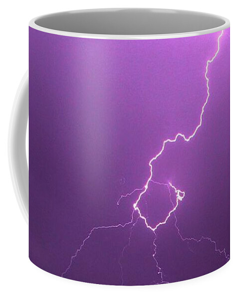 Stormscape Coffee Mug featuring the photograph Our 1st Severe Thunderstorms in South Central Nebraska #19 by NebraskaSC