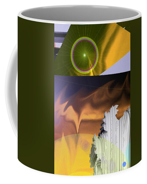 Abstract Coffee Mug featuring the photograph A Beautiful Mad Mad World by Jeff Swan