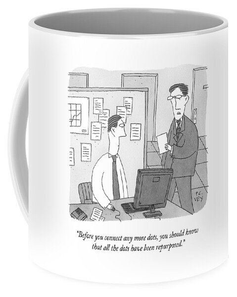 A Boss Speaks To An Employee Coffee Mug