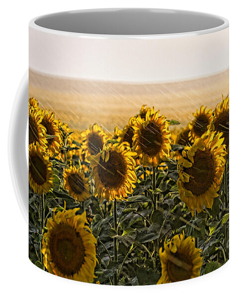 Flowers Coffee Mug featuring the photograph A Chance of Showers by Jim Garrison