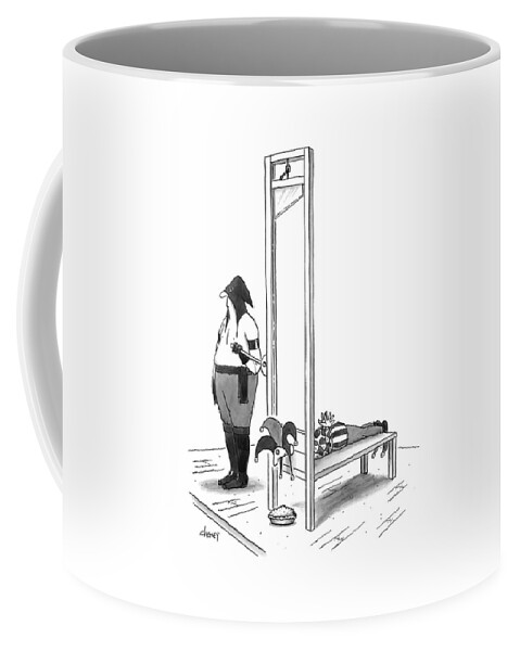 A Court Jester Is Awaiting The Guillotine Coffee Mug