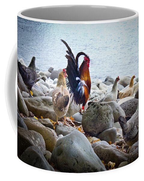 Bird Coffee Mug featuring the photograph A Day At The Beach by Christie Kowalski