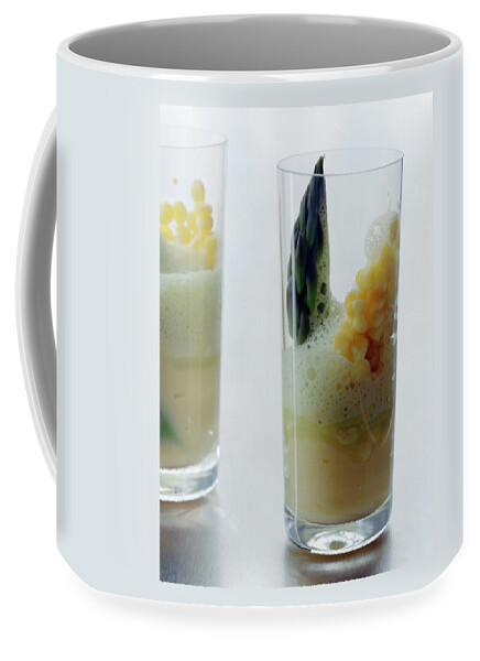 A Drink With Asparagus Coffee Mug