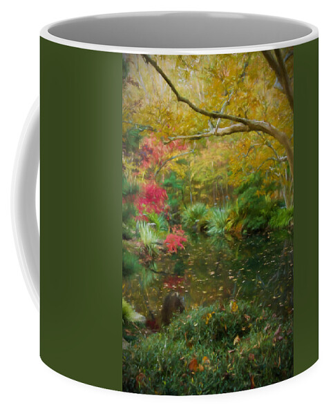Decorative Artwork Coffee Mug featuring the photograph A Fall Afternoon by Mary Buck