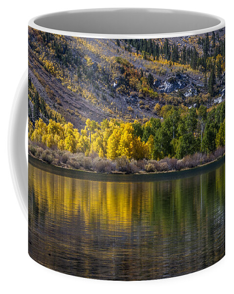 California Coffee Mug featuring the photograph A Fine Line Between Summer and Fall by Cat Connor