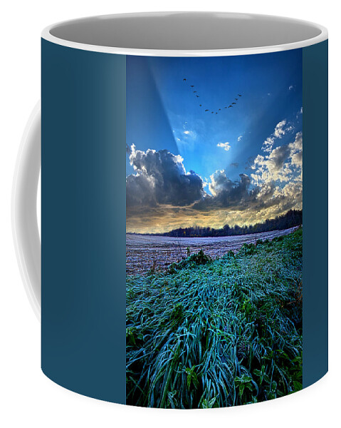  Frost Coffee Mug featuring the photograph A Frosty Morning by Phil Koch