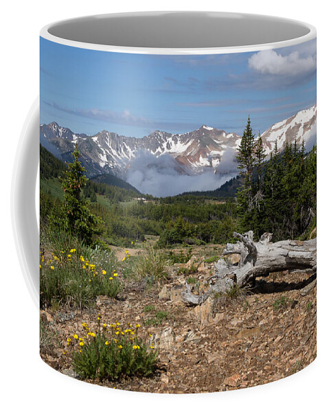 Rocky Mountain National Park Coffee Mug featuring the photograph A Good Day for a Hike by Ronda Kimbrow