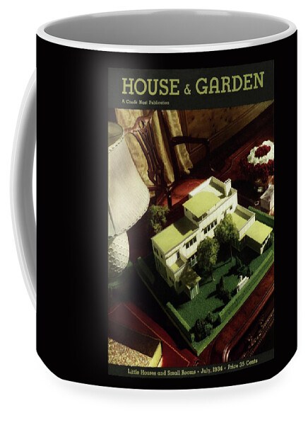 A House And Garden Cover Of A Model House Coffee Mug