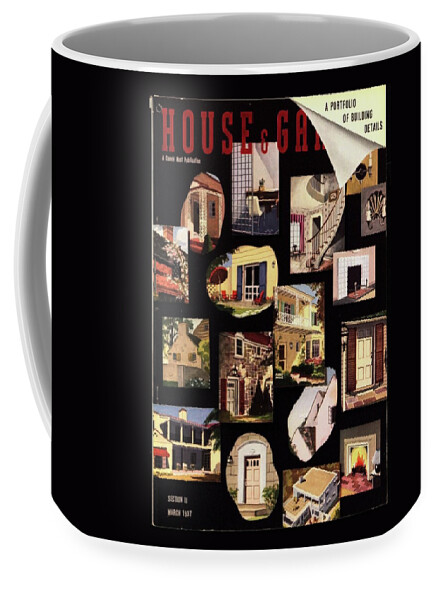 A House And Garden Cover Of House Details Coffee Mug