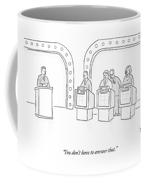 A Lawyer Says To A Contestant On A Game Show Coffee Mug