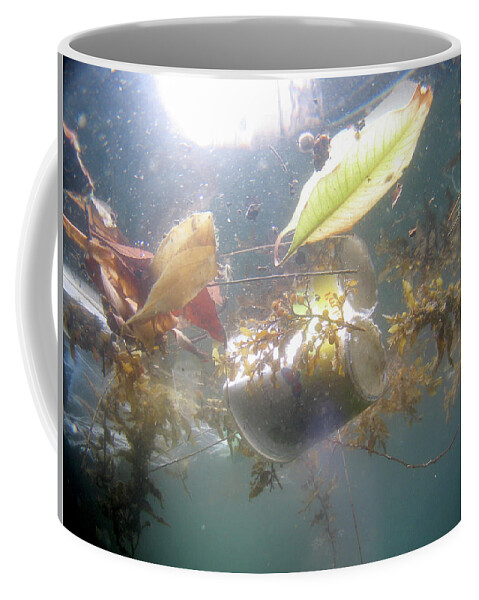 A Mcdonalds Plastic Cup Floating Coffee Mug by Christophe Launay