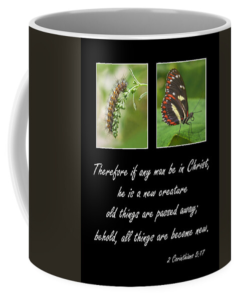 Bible Coffee Mug featuring the photograph A New Creature by David and Carol Kelly
