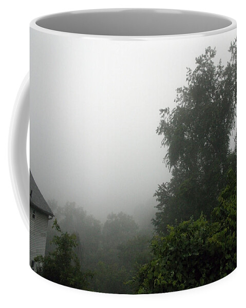 Mist Coffee Mug featuring the photograph A Rural Pennsylvania Mist by Cora Wandel
