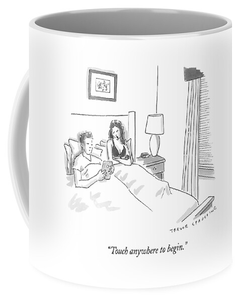 A Sexually Frustrated Wife In Bed Speaks Coffee Mug