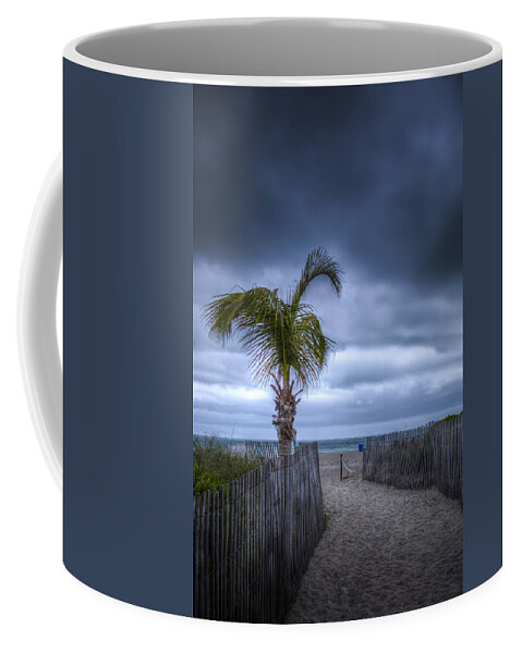 South Beach Coffee Mug featuring the photograph A South Beach Sunday by Mark Andrew Thomas