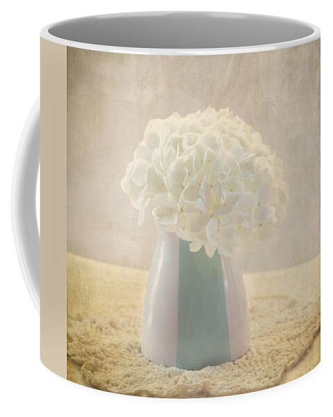 White Flower Coffee Mug featuring the photograph A Taste of Elegance by Kim Hojnacki