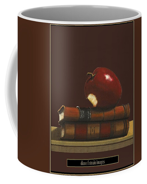 Fineartamerica.com Coffee Mug featuring the painting A Teacher's Gift Number 20 by Diane Strain