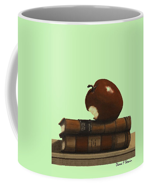 Fineartamerica.com Coffee Mug featuring the painting A Teacher's Gift  Number 7 by Diane Strain
