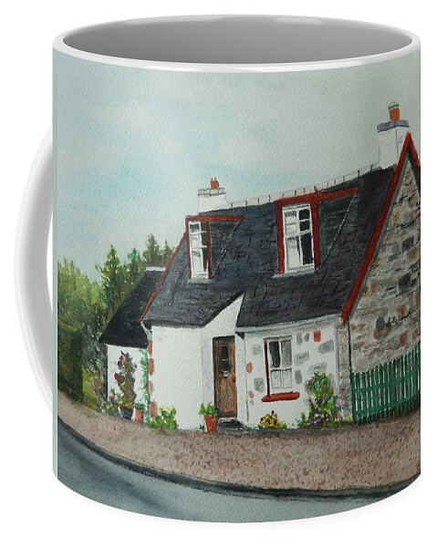 Scotland Coffee Mug featuring the painting A touch of Scotland by Betty-Anne McDonald
