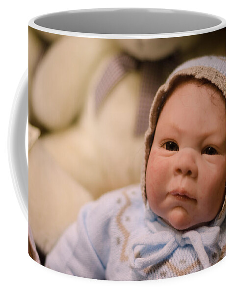 Baby Coffee Mug featuring the photograph A toy or not by Pablo Lopez