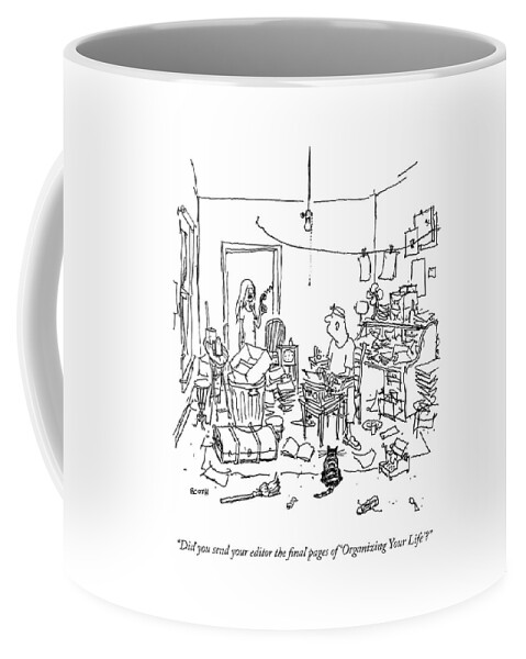 A Wife Asks Her Writer-husband Coffee Mug