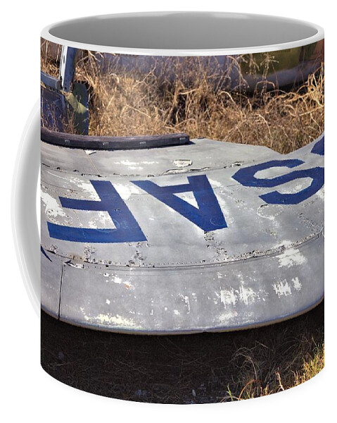 7867 Coffee Mug featuring the photograph A Wing and a Prayer by Gordon Elwell