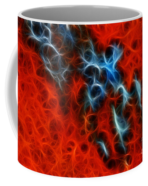 Abstract Coffee Mug featuring the photograph Abstract 4 by Vivian Christopher