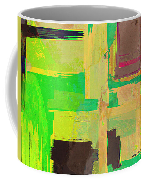 Abstract Art Coffee Mug featuring the digital art Abstract 9 by Kae Cheatham