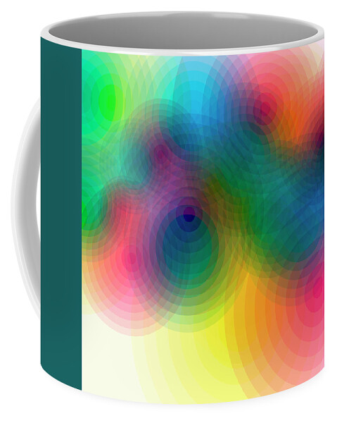 Abstract Coffee Mug featuring the photograph Abstract Defocussed Backgrounds Pattern by Ikon Ikon Images