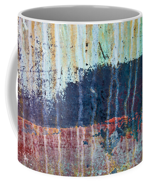 Industrial Coffee Mug featuring the photograph Abstract Landscape by Jani Freimann