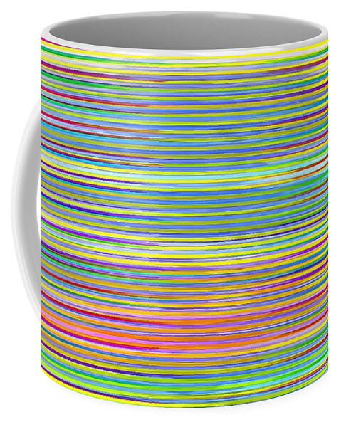 Abstract Coffee Mug featuring the photograph Abstract Lines 1 by Edward Fielding