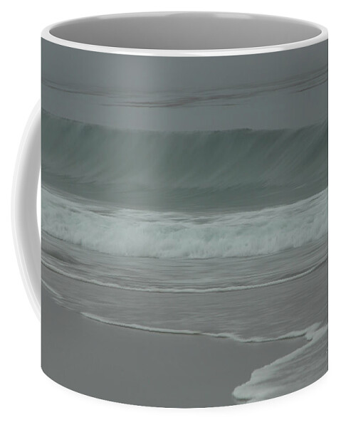 Ocean Coffee Mug featuring the photograph Abstract Motion by Donna Blackhall