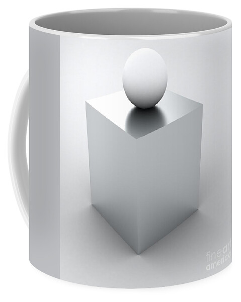 Minimalist Coffee Mug featuring the photograph Abstract by Stefano Senise
