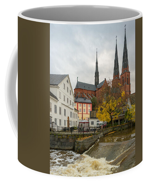 Academy Mill Waterfall Coffee Mug featuring the photograph Academy Mill Waterfall by Torbjorn Swenelius