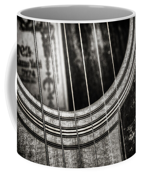 Guitar Coffee Mug featuring the photograph Acoustically Speaking by Scott Norris