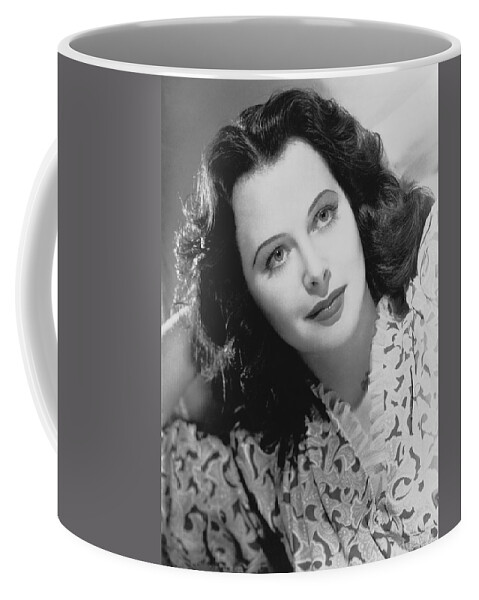 California Coffee Mug featuring the photograph Actress Hedy Lamarr by Underwood Archives